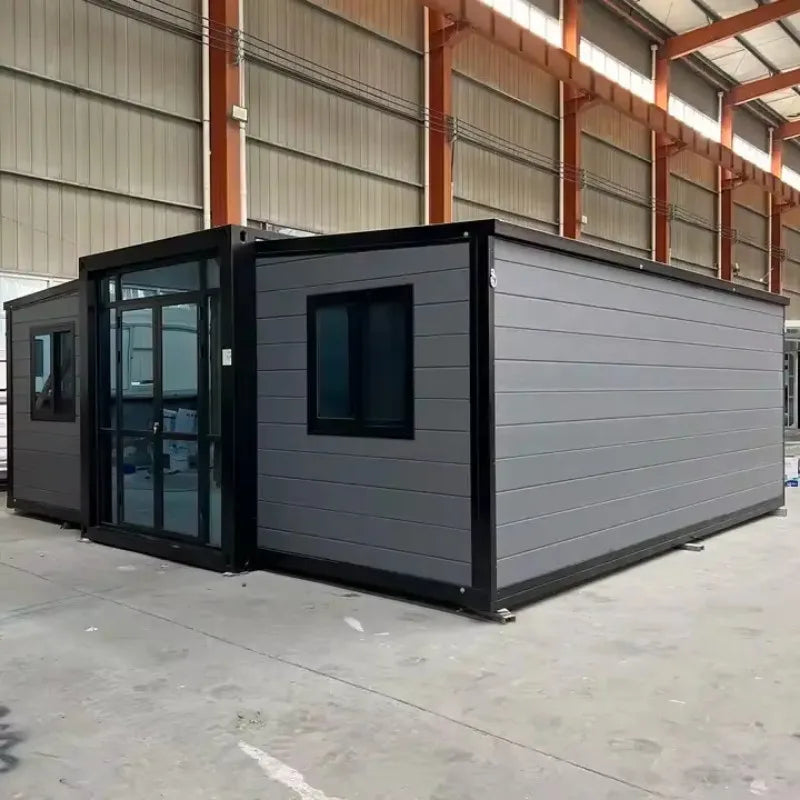 Expandable Luxury Prefabricated Shipping Container House With Installation Support