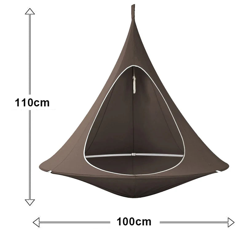 Outdoor Waterproof Hammock Hanging Chair For Indoor And Outdoor Use