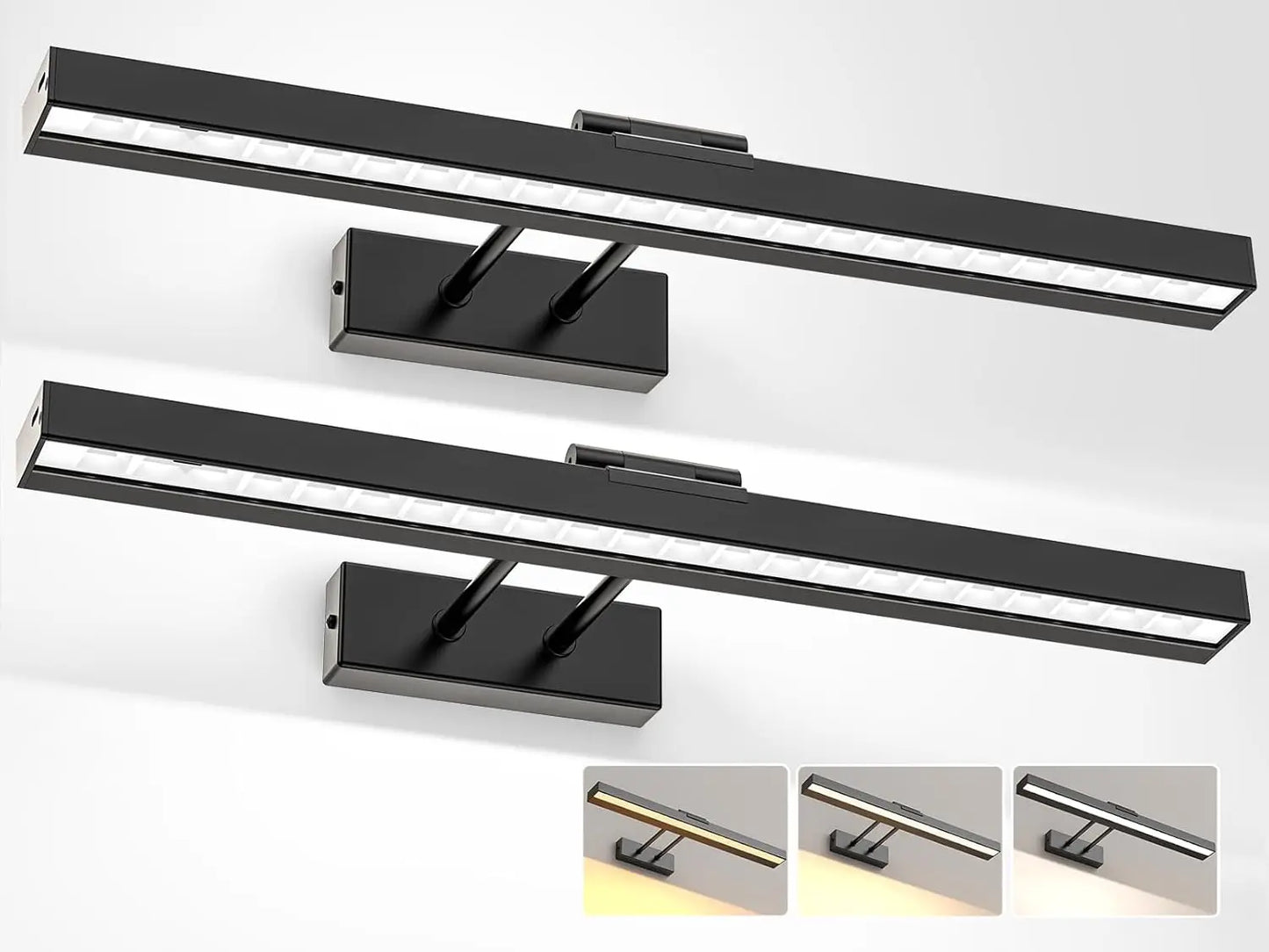 PRTILOUD Wireless Art Light for Paintings Dimmable Remote