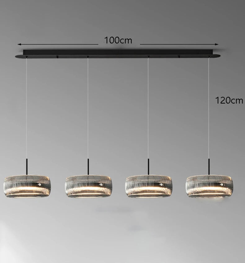 Gbbmade Modern LED Ring Pendant Light Chandelier for Living Room