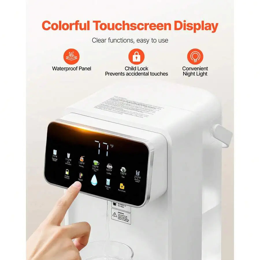 XMSJ Hot Water Dispenser Countertop With 7 Temperature Settings