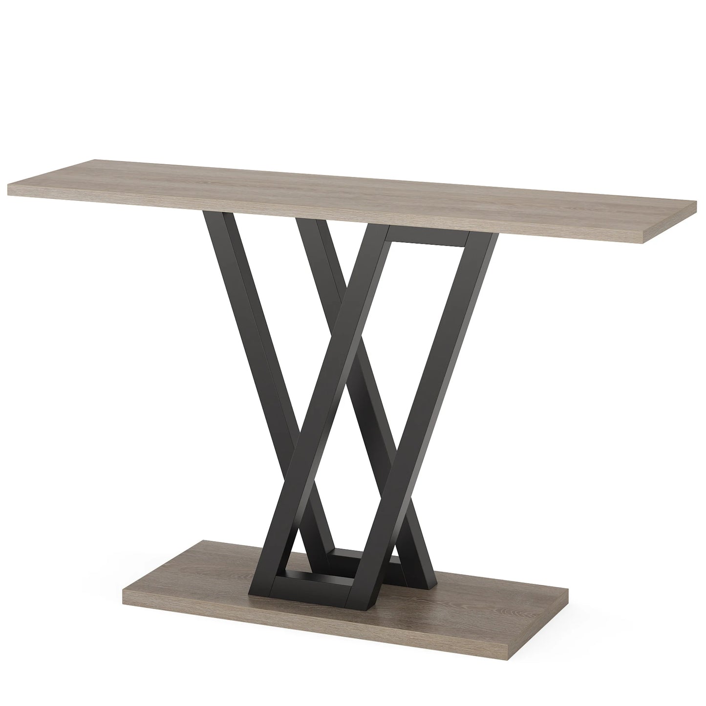 Tribesigns Industrial Console Table For Entryway And Living Room