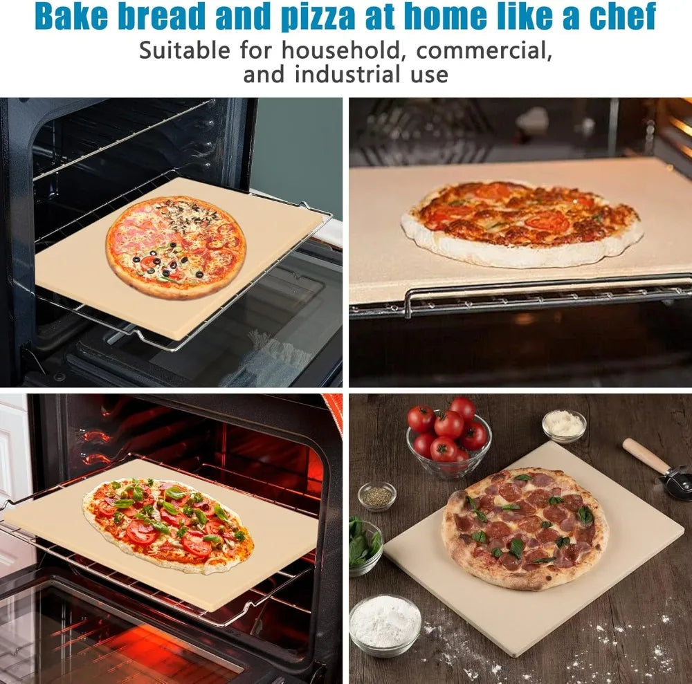 Rectangular Pizza Stone Cordierite For Oven And Grill