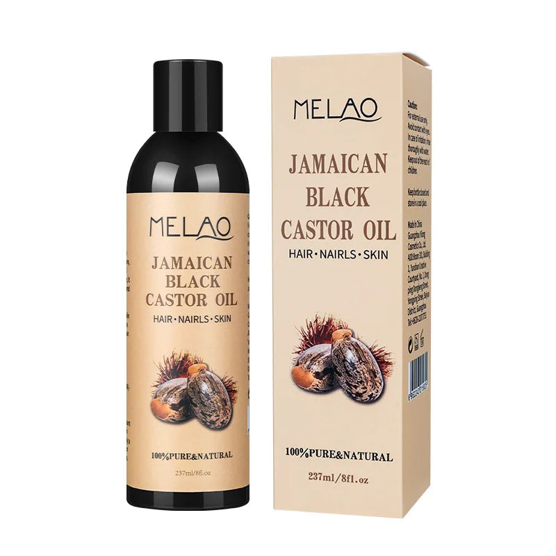 Castor Oil Pure Cold Pressed For Skin Hair Eyebrows Lashes
