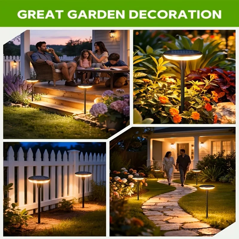 Kpstek Solar Pathway Lights Garden Swaying Ip65 Led Landscape