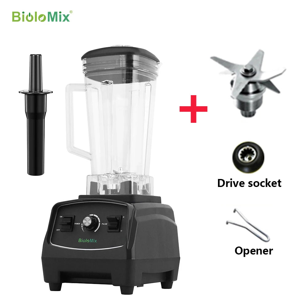 Biolomix BPA Free Heavy Duty Blender Food Processor Juicer