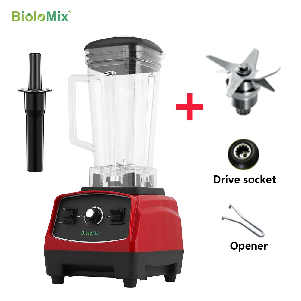 Biolomix BPA Free Heavy Duty Blender Food Processor Juicer