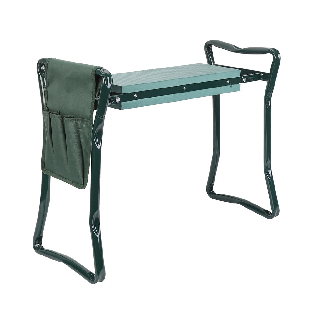 Heavy Duty Garden Kneeler With 150kg Padded Seat Folding Stool