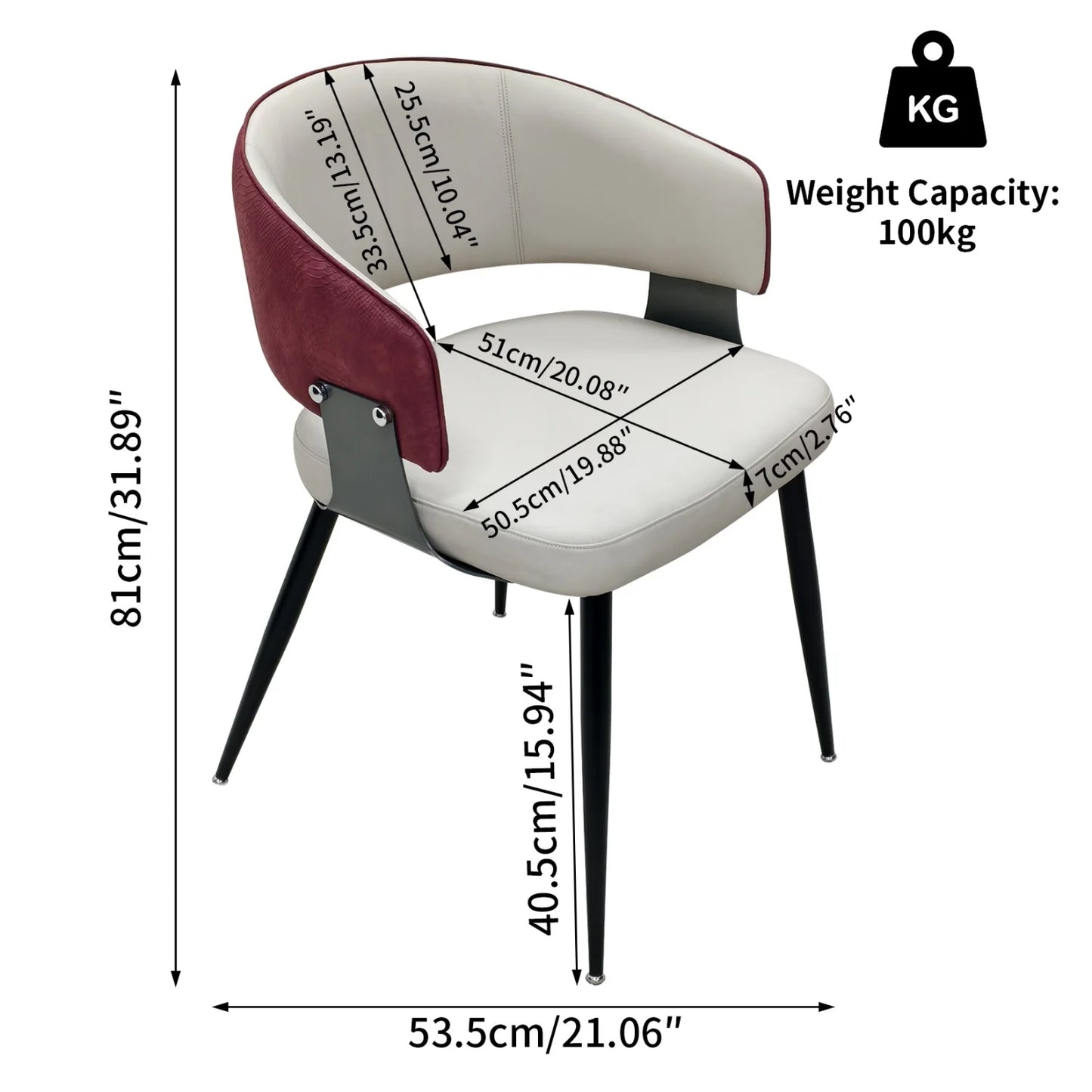 Modern Upholstered Dining Chairs For Kitchen And Dining Room