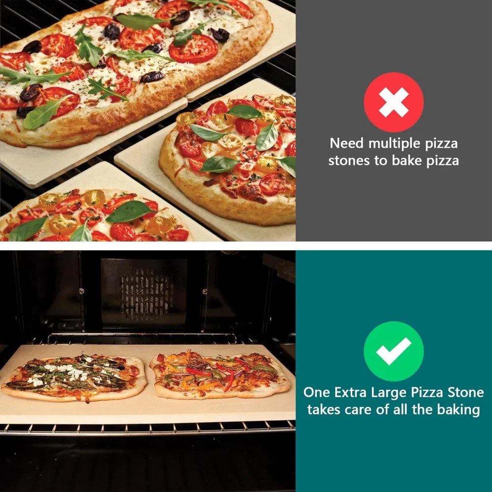 Rectangular Pizza Stone Cordierite For Oven And Grill