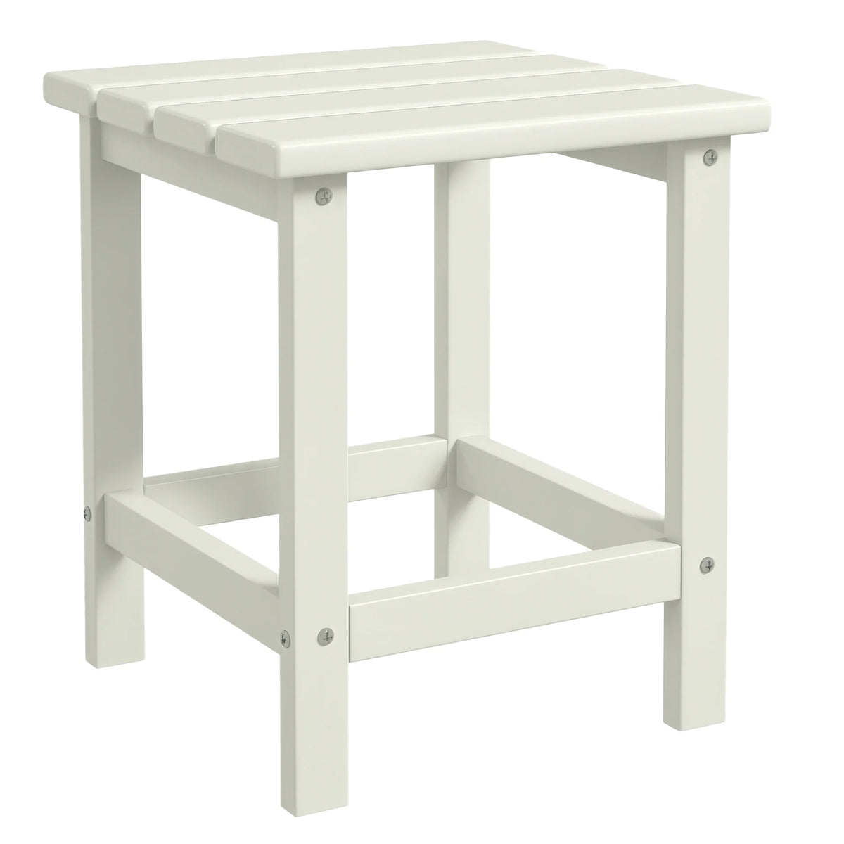 Outsunny Modern Outdoor Patio Side Table For Backyard And Deck