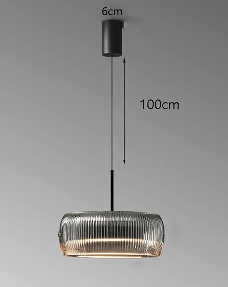 Gbbmade Modern LED Ring Pendant Light Chandelier for Living Room