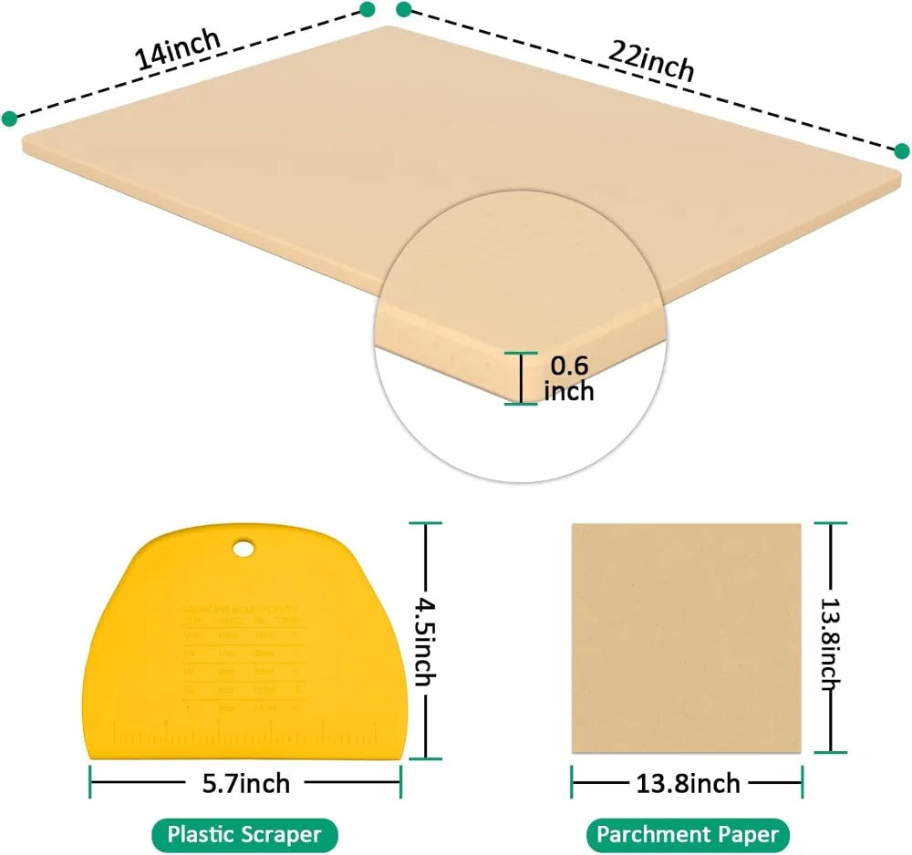 Rectangular Pizza Stone Cordierite For Oven And Grill