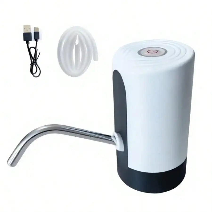 Electric Water Bottle Dispenser USB Rechargeable Pump For 3 To 5 Gallon Bottles