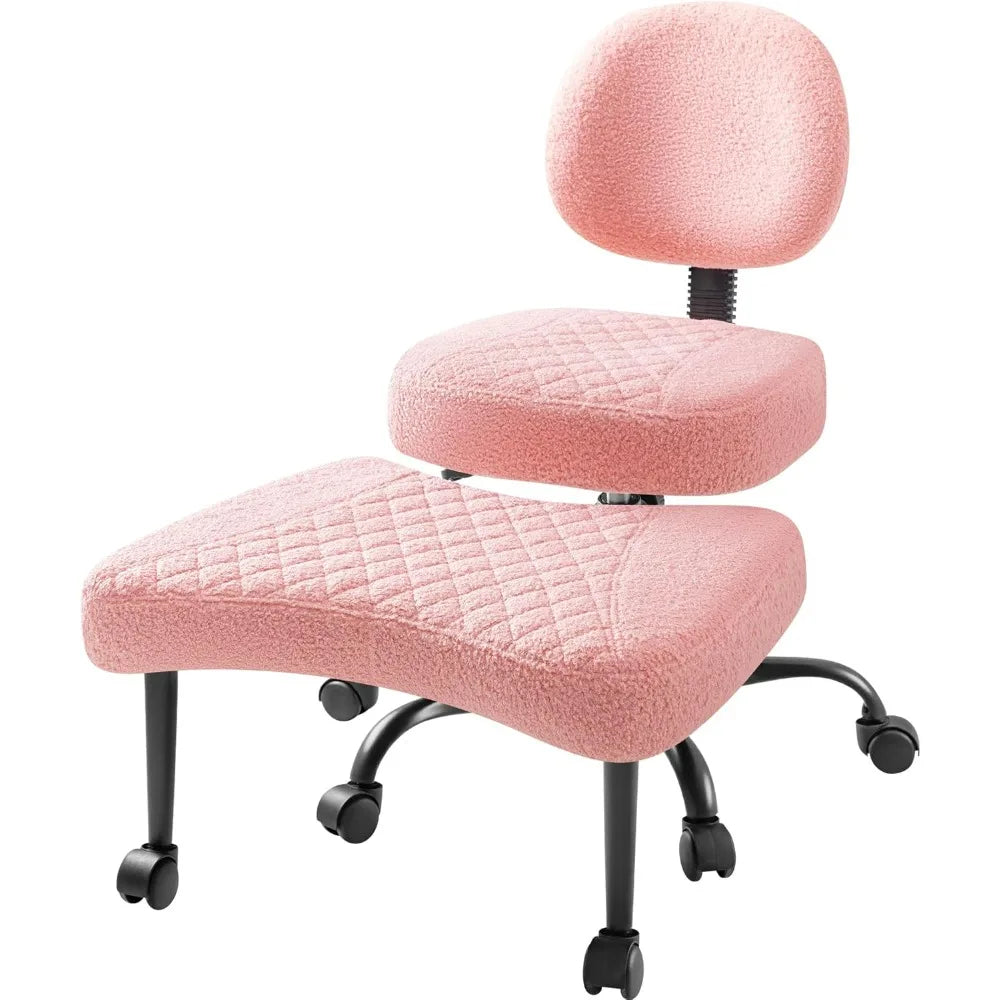Furmax Ergonomic Kneeling Desk Chair With Wheels 360 Swivel
