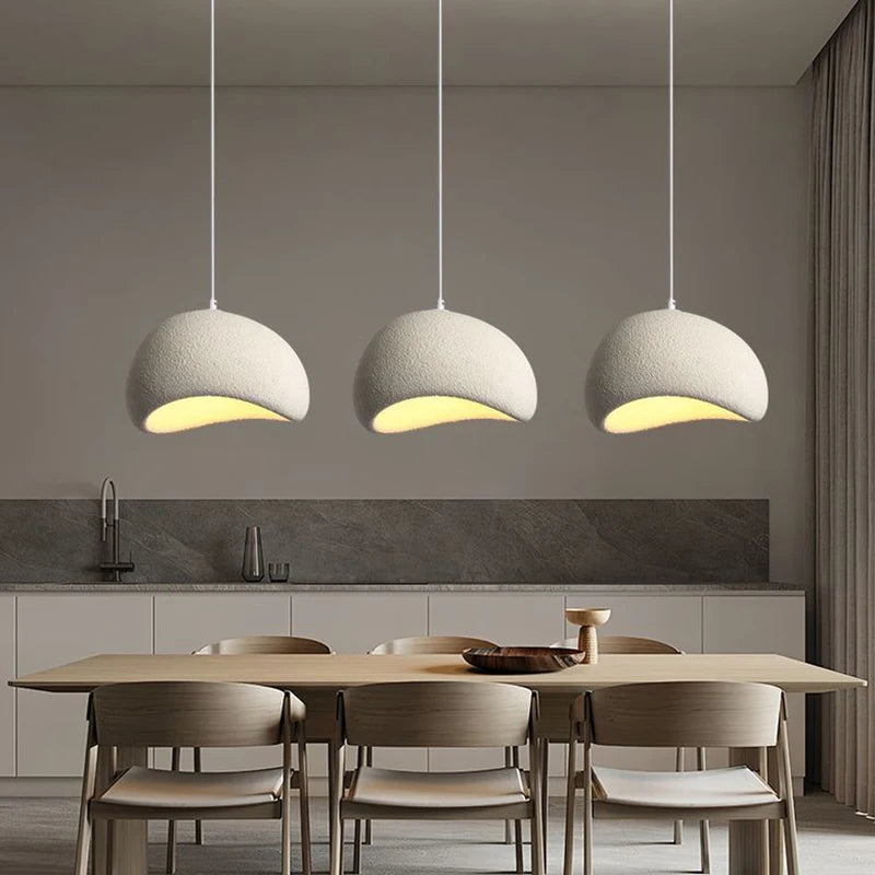 AuroraRealm Nordic Wabi Sabi Ceiling Chandelier Pendant Light