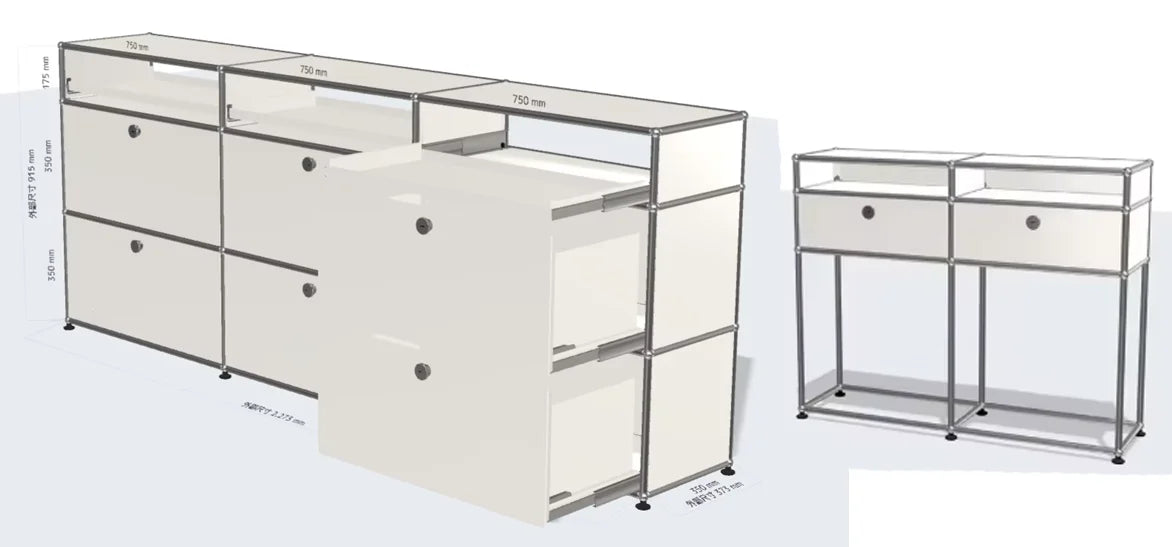 Bigcityfur Modern Metal Corner TV Stand Storage Cabinet