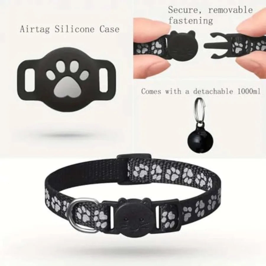 GPS Pet Tracker Collar for Cats and Small Dogs Lightweight Waterproof