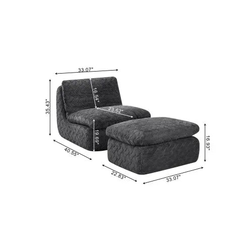 Ergonomic Living Room Sofa Chair Single Seat Soft And Comfortable