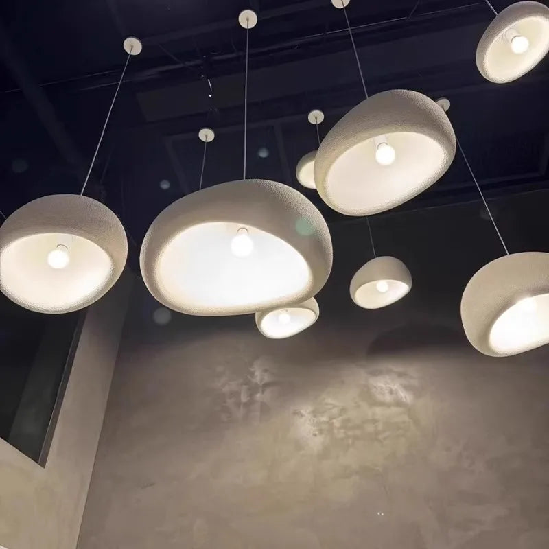 AuroraRealm Nordic Wabi Sabi Ceiling Chandelier Pendant Light