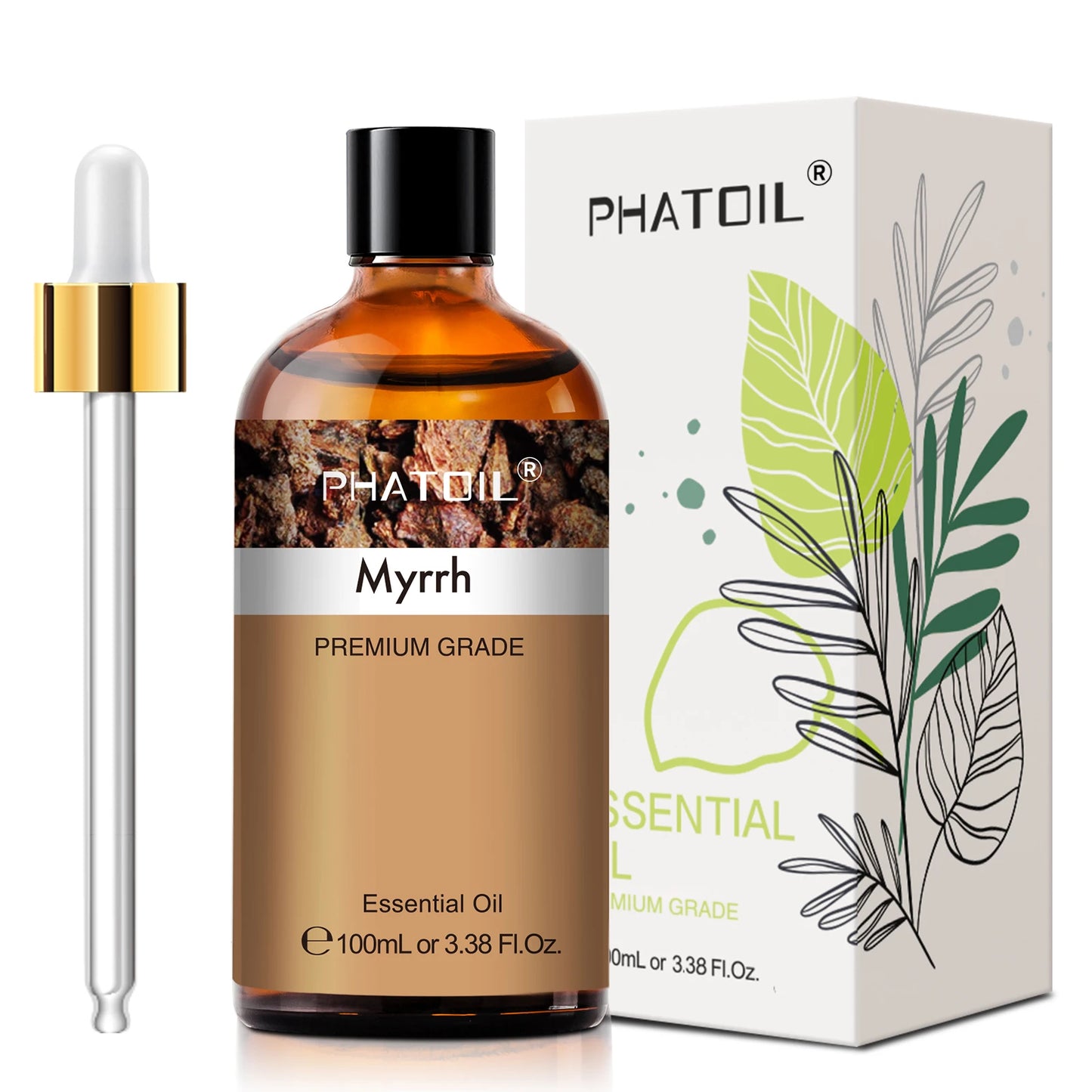 PHATOIL Lavender Jasmine Vanilla Sandalwood Sweet Orange Lemon Essential Oils