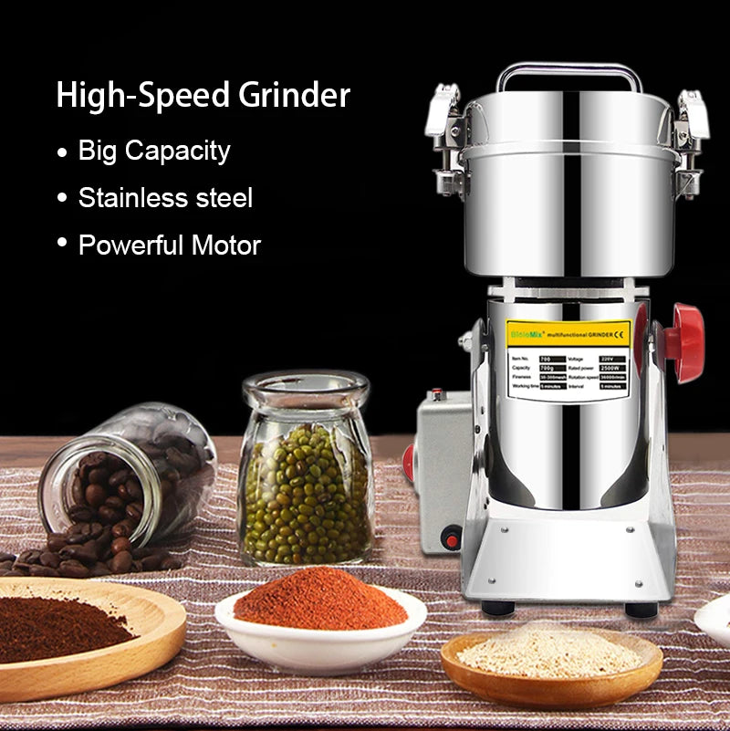 Biolomix Coffee Grinder Mill Grinding Machine for Grains Spices