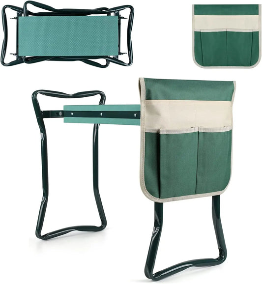 Garden Kneeler and Seat Upgraded Folding Bench For Outdoor Use