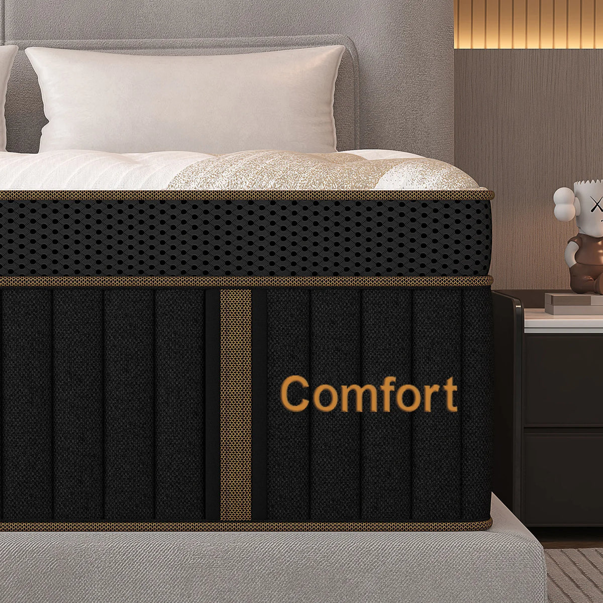 Sweetlove Gel Memory Foam Hybrid Pocket Spring Mattress In Box