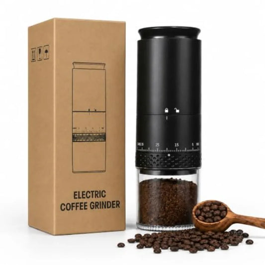 Abay Portable Electric Coffee Grinder With 38 Grind Settings