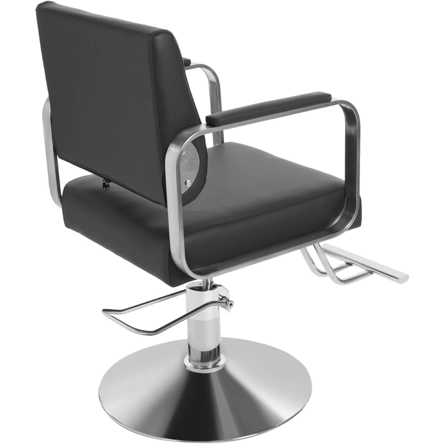 360 Degree Swivel Hairdressing Salon Chair Height Adjustable With Footrest