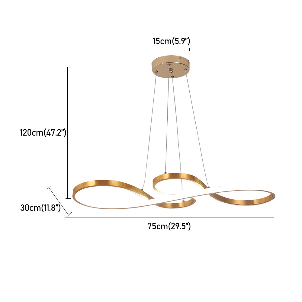 GreeLustr Minimalist Led Pendant Light Modern Ceiling Lamp Fixture