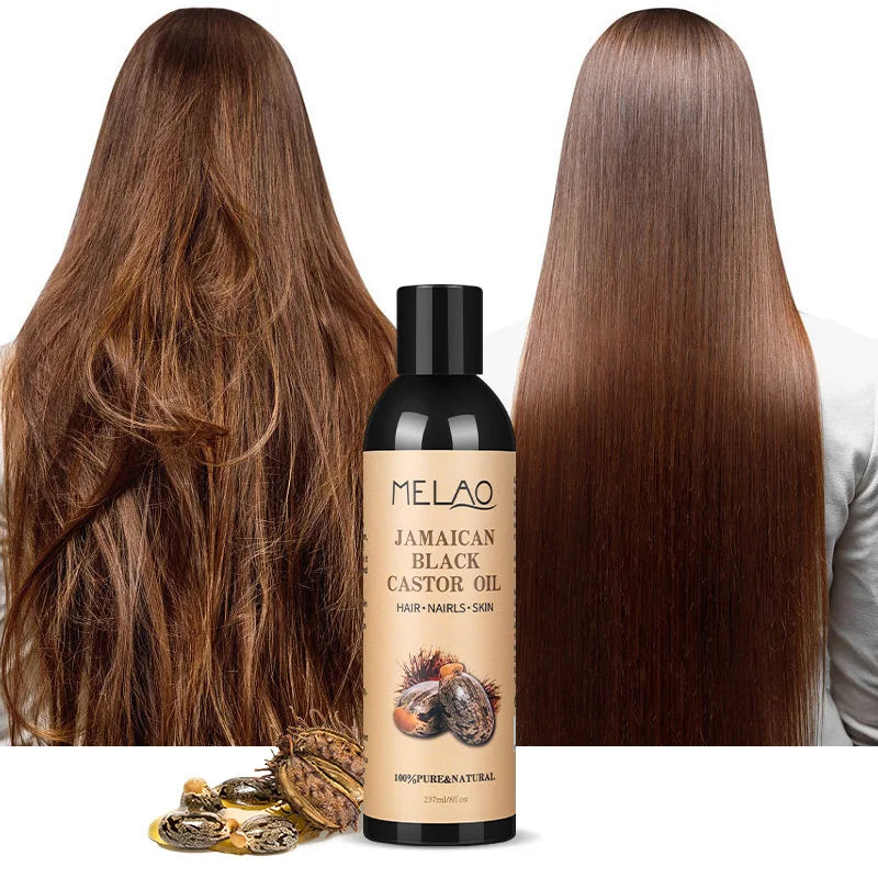 Castor Oil Pure Cold Pressed For Skin Hair Eyebrows Lashes