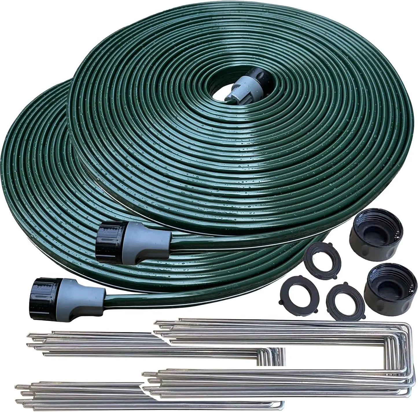 Flat 150ft Soaker Sprinkler Hose For Lawn And Garden