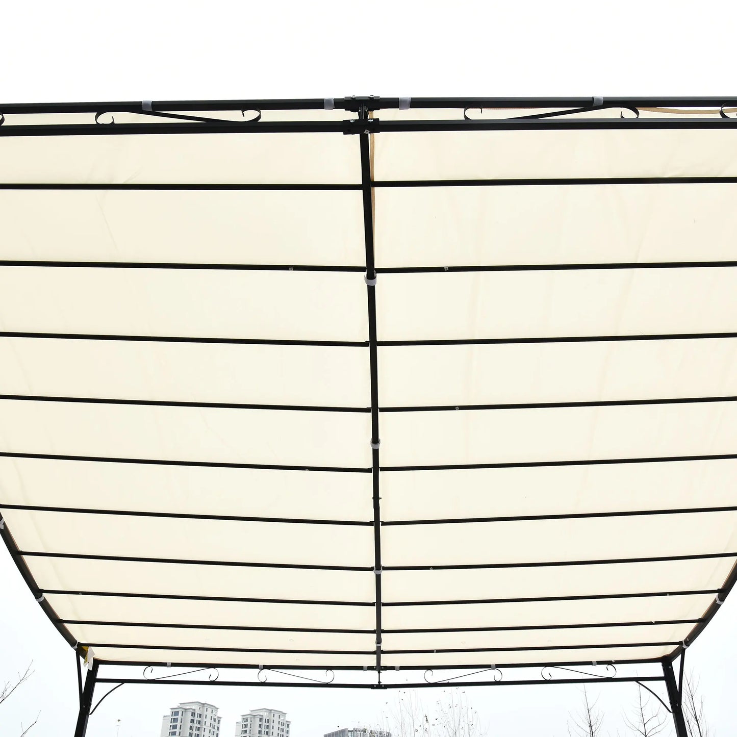 Steel Outdoor Pergola Gazebo Canopy For Patio And Backyard