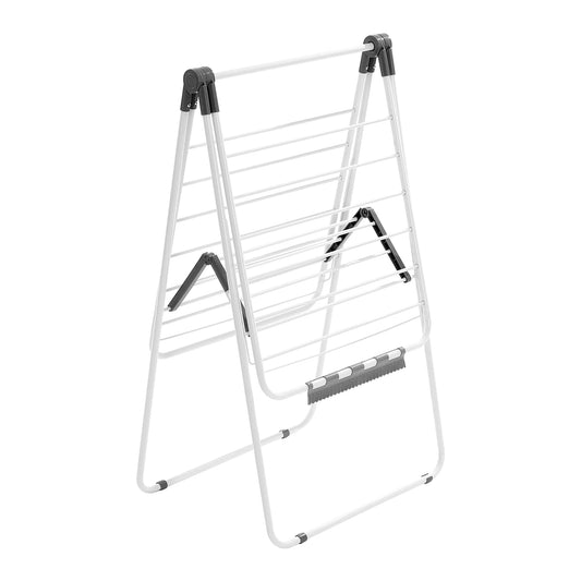 Clothes Drying Rack Foldable Laundry Dryer Rack With Sock Clips