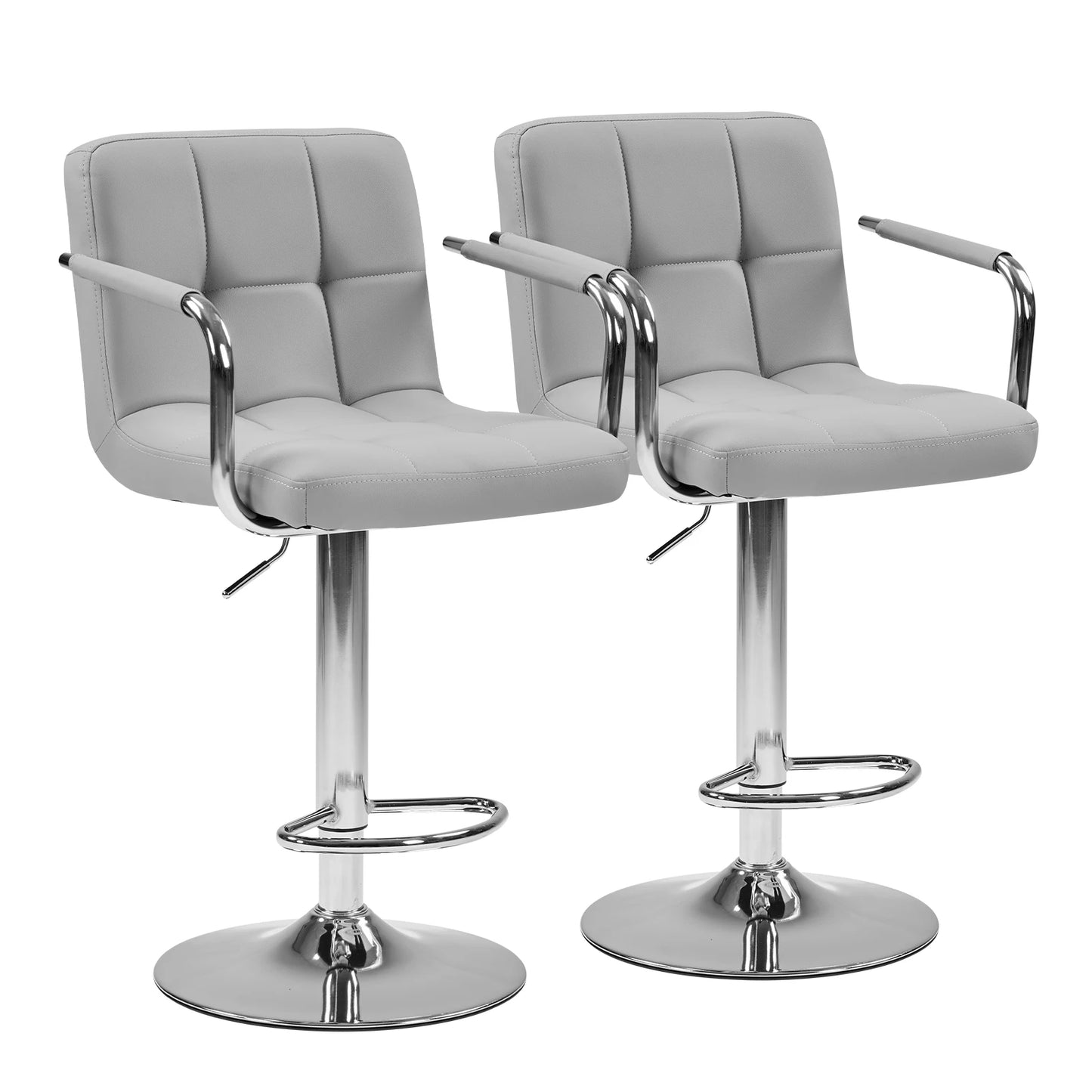 JHK Ergonomic PU Leather Armrests Office Chair With Adjustable Height