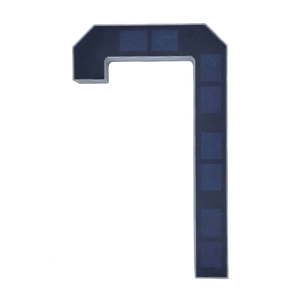 Solar LED House Number Lights Outdoor Address Sign Auto Glow