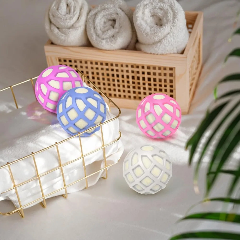 Patented Silicone Wool Dryer Balls Reduce Static and Drying Time