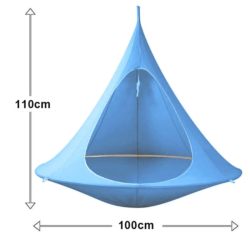 Outdoor Waterproof Hammock Hanging Chair For Indoor And Outdoor Use