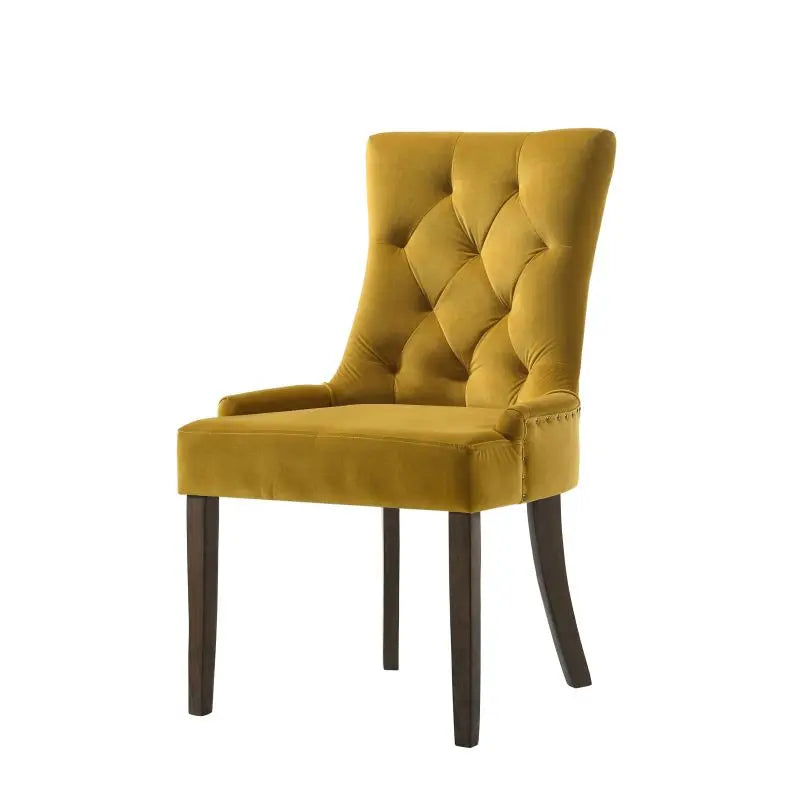 Dining Chairs With Wooden Legs Cushioned Seats For Living Room