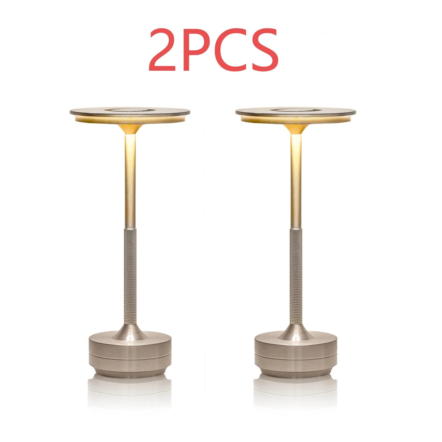 HPH LED Desk Lamp USB Touch Dimming Metal Night Light