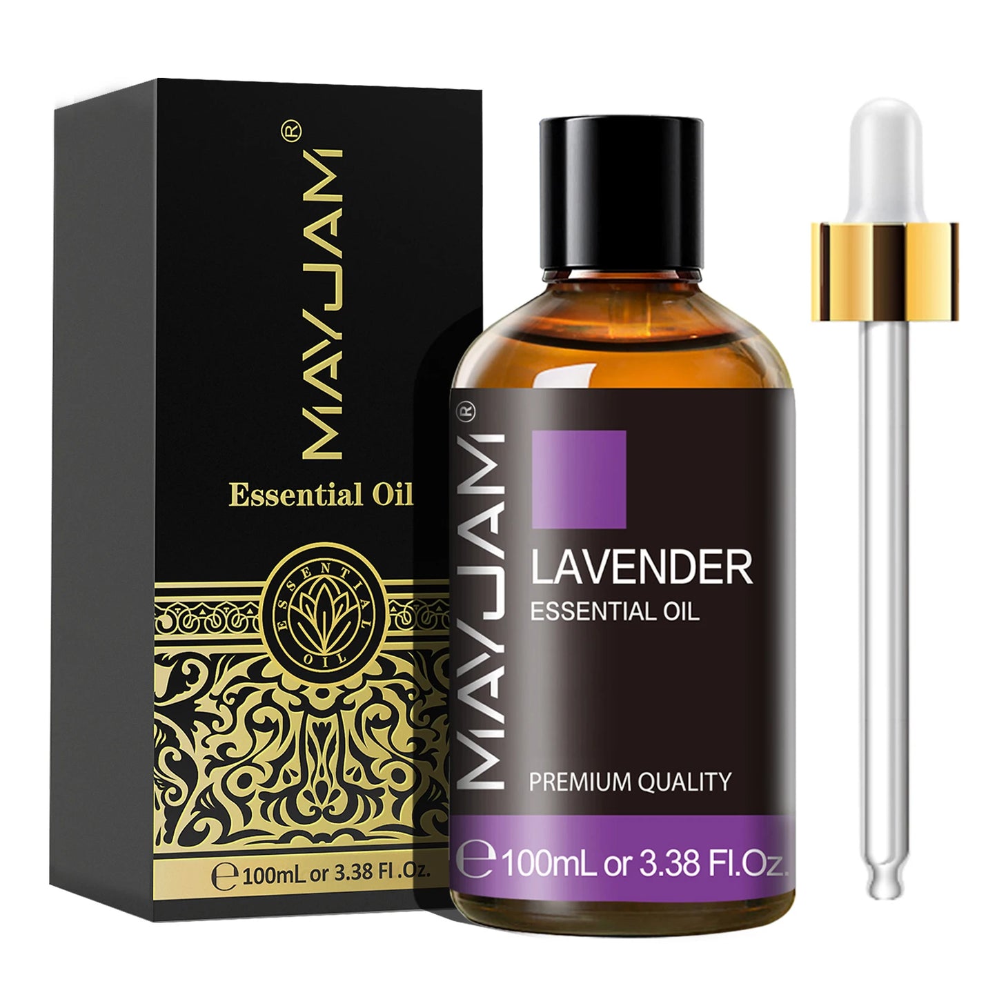 MAYJAM Lavender Vanilla Ylang Ylang Essential Oil Pure Natural Undiluted