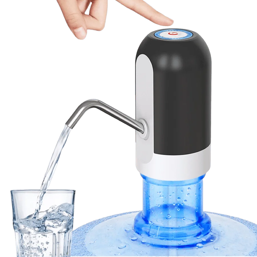 Electric Water Bottle Dispenser USB Rechargeable Pump For 3 To 5 Gallon Bottles