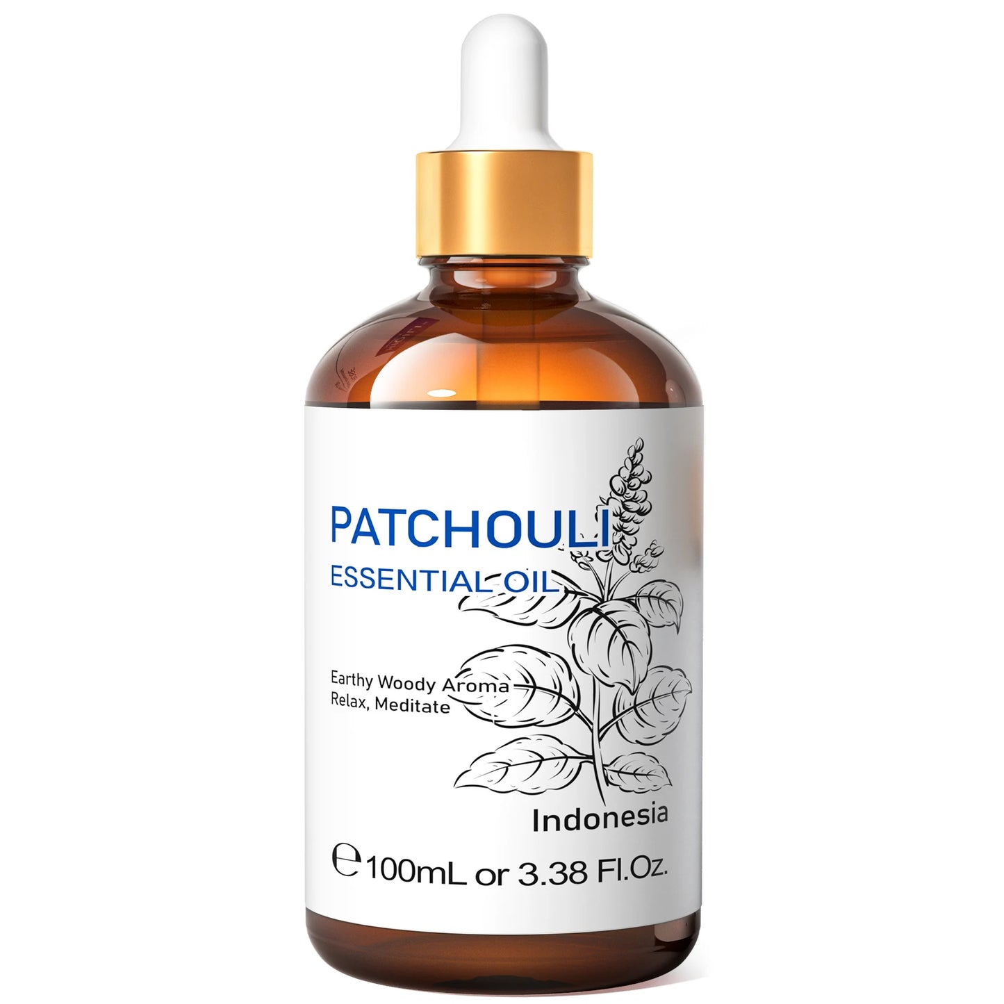HIQILI Pure Essential Oil Rose Basil Vanilla Citronella Eucalyptus