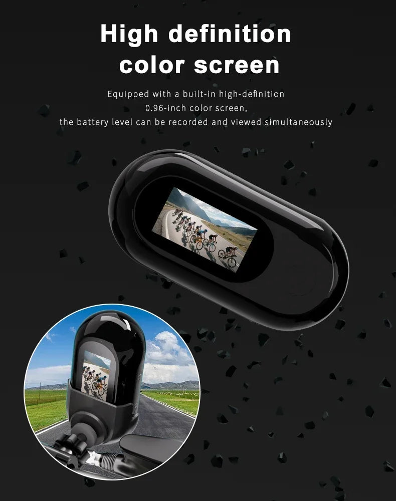 Pet Collar Camera Full HD Video Lightweight Rechargeable for Cats Dogs
