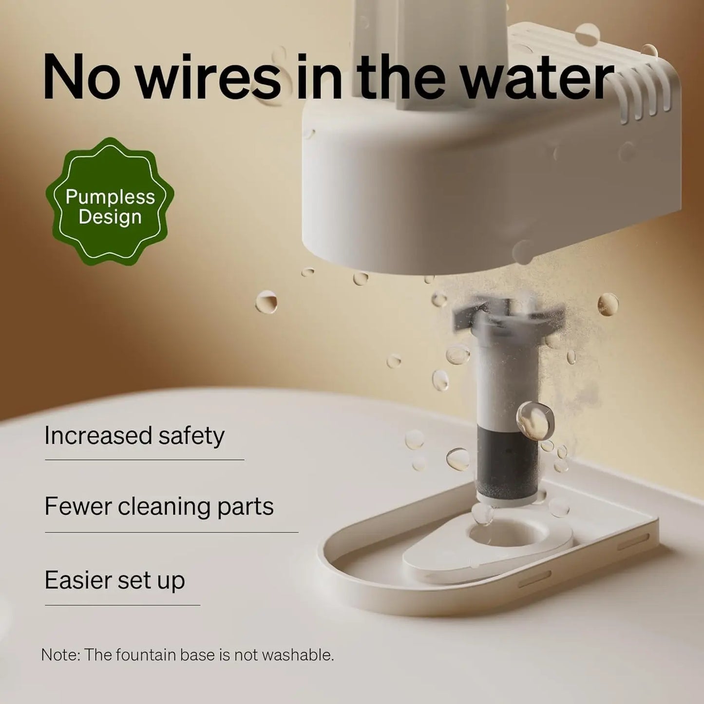 Smart Cat Water Fountain With RFID Recognition And WiFi App