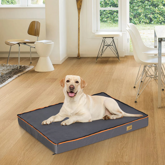 BINGOPAW Orthopedic Dog Bed Padded Foam Cushion Washable Cover