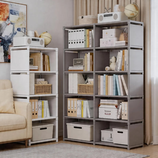 Multifunctional Storage Shelf Multi Layer Bookcase Living Room Organizer