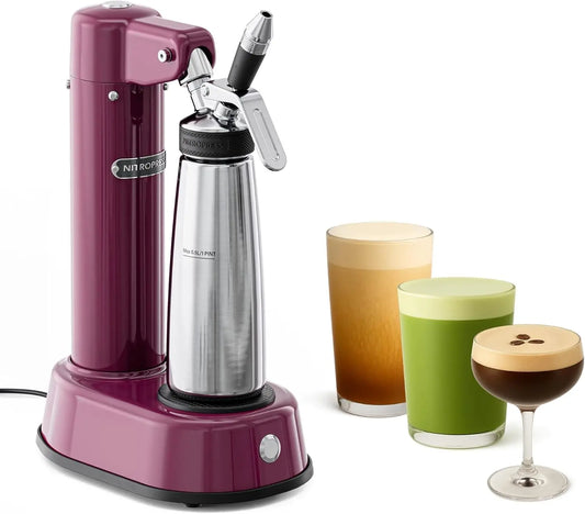 XMSJ Electric Nitro Cold Brew Maker With Air Powered Infuser