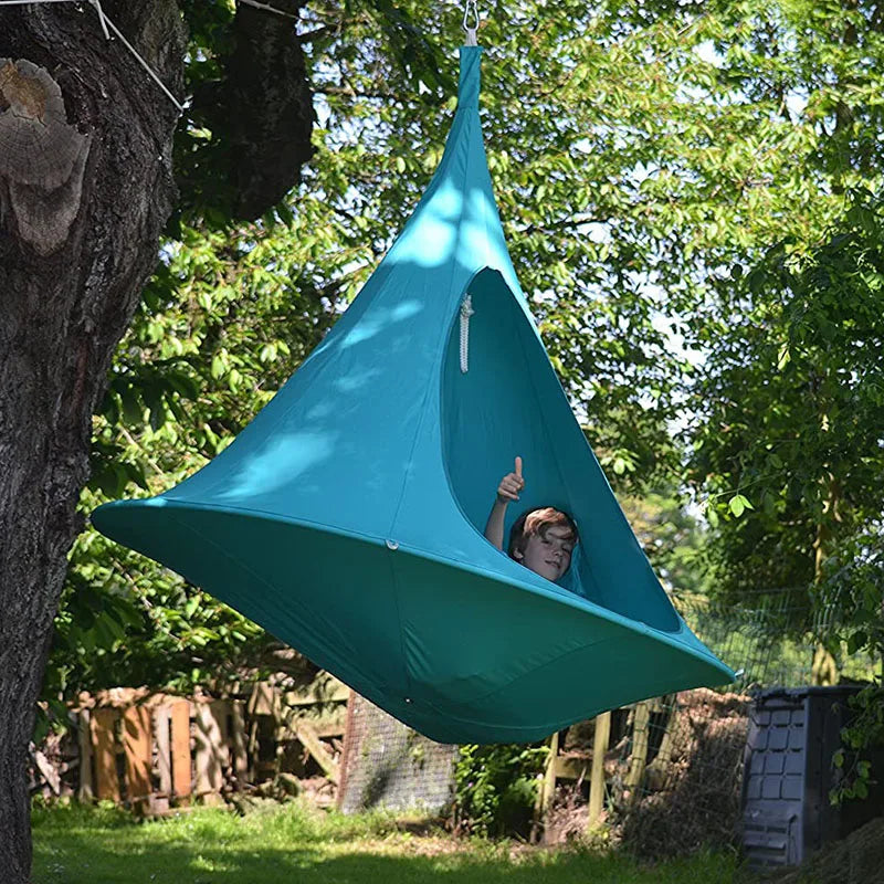 Outdoor Waterproof Hammock Hanging Chair For Indoor And Outdoor Use